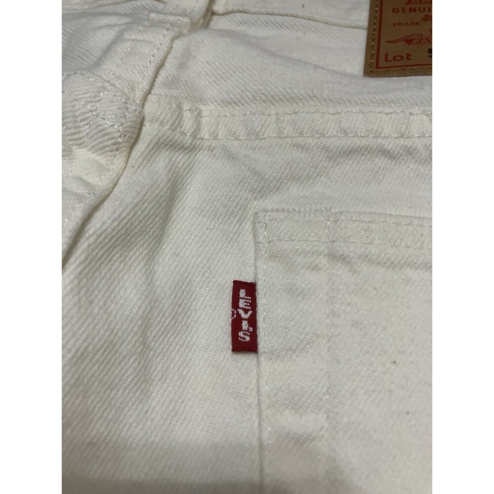 Denim Tears x Levi 501 Jeans White | 32W x 32L | Rare | MSRP $290 | NWOT - Picture 4 of 7